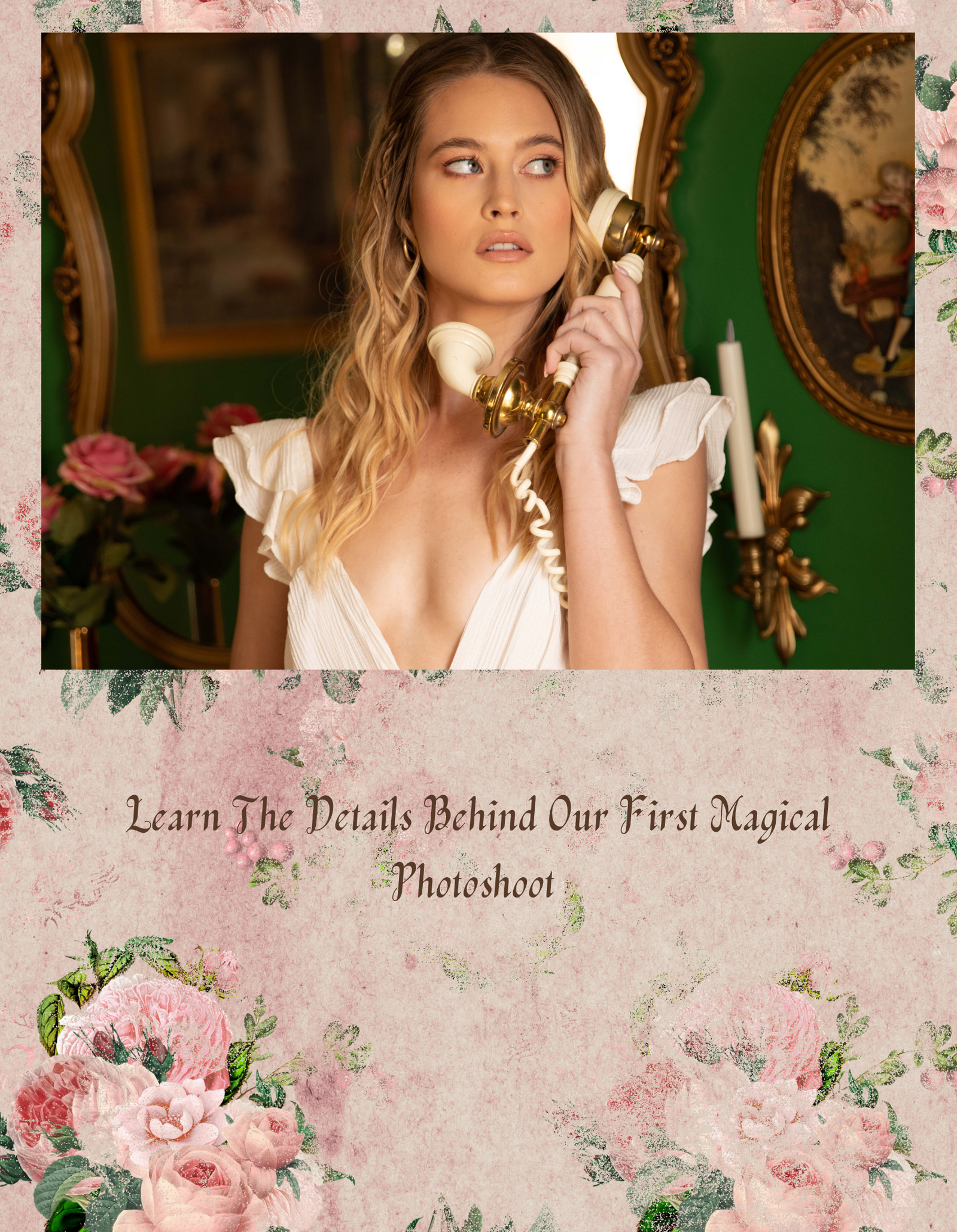 THE STORY OF OUR FIRST PHOTOSHOOT