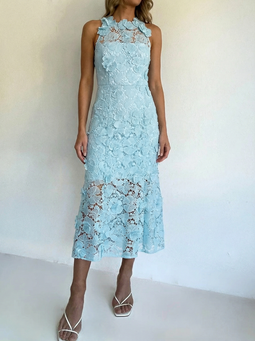 As It May Samara Lace Midi Dress