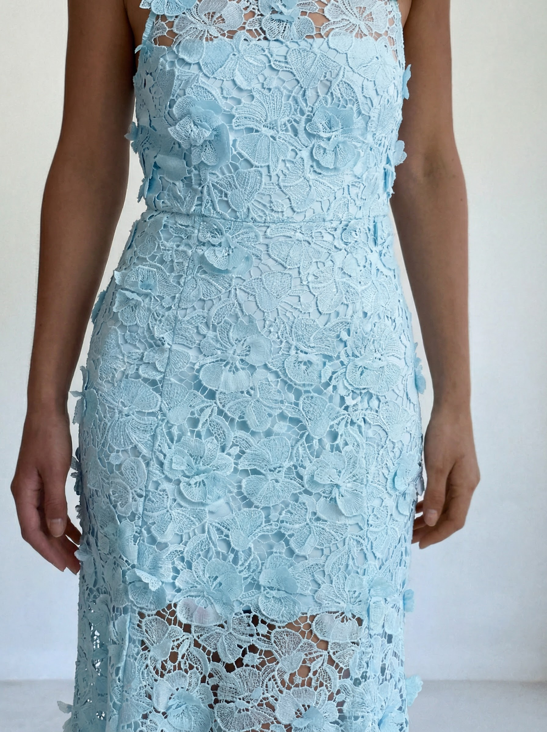 As It May Samara Lace Midi Dress