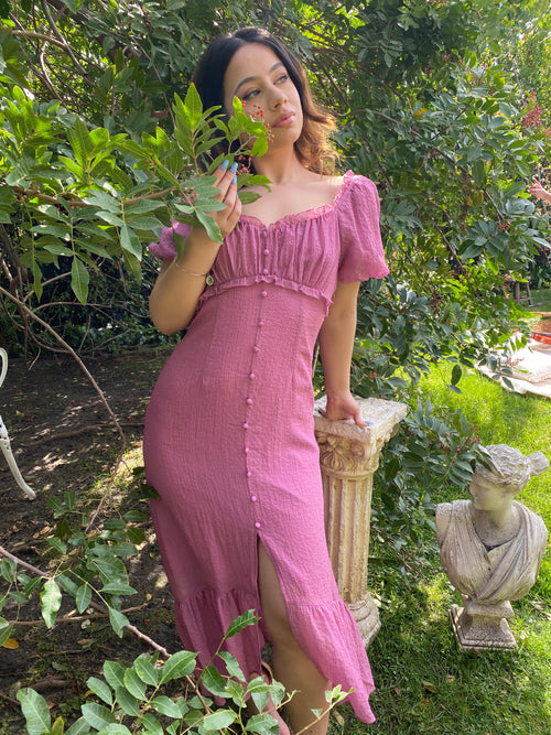 ASTR THE LABEL ROCCO DRESS IN ORCHID