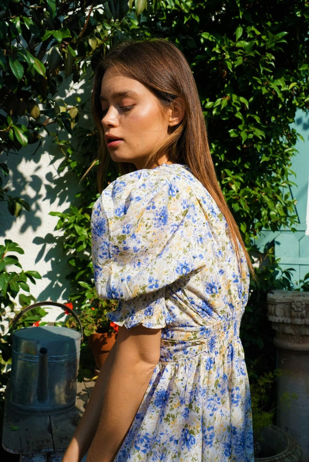 EN SAISON FLORAL MIDI DRESS