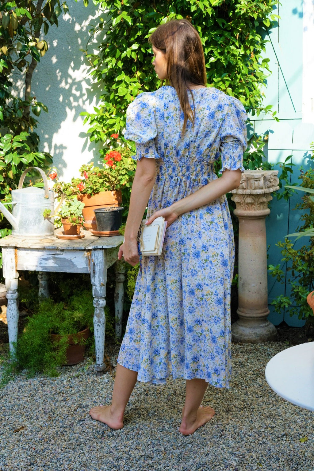EN SAISON FLORAL MIDI DRESS