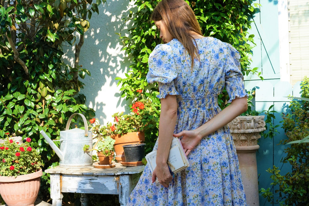 EN SAISON FLORAL MIDI DRESS