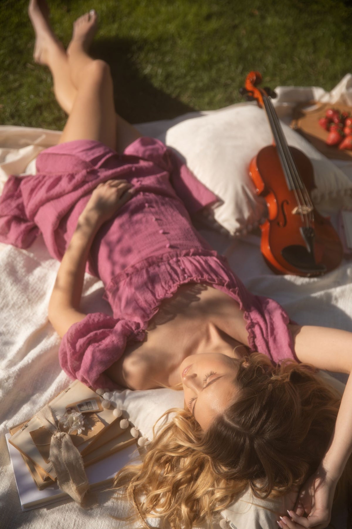 ASTR THE LABEL ROCCO DRESS IN ORCHID