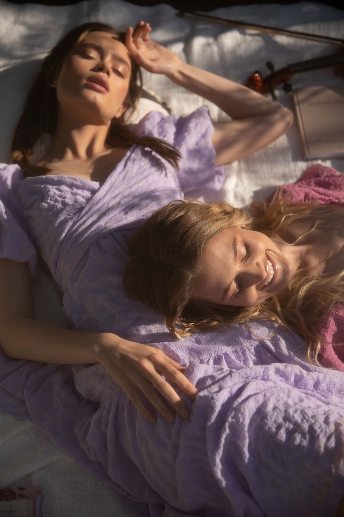 ASTR THE LABEL SONNET DRESS IN LAVENDER