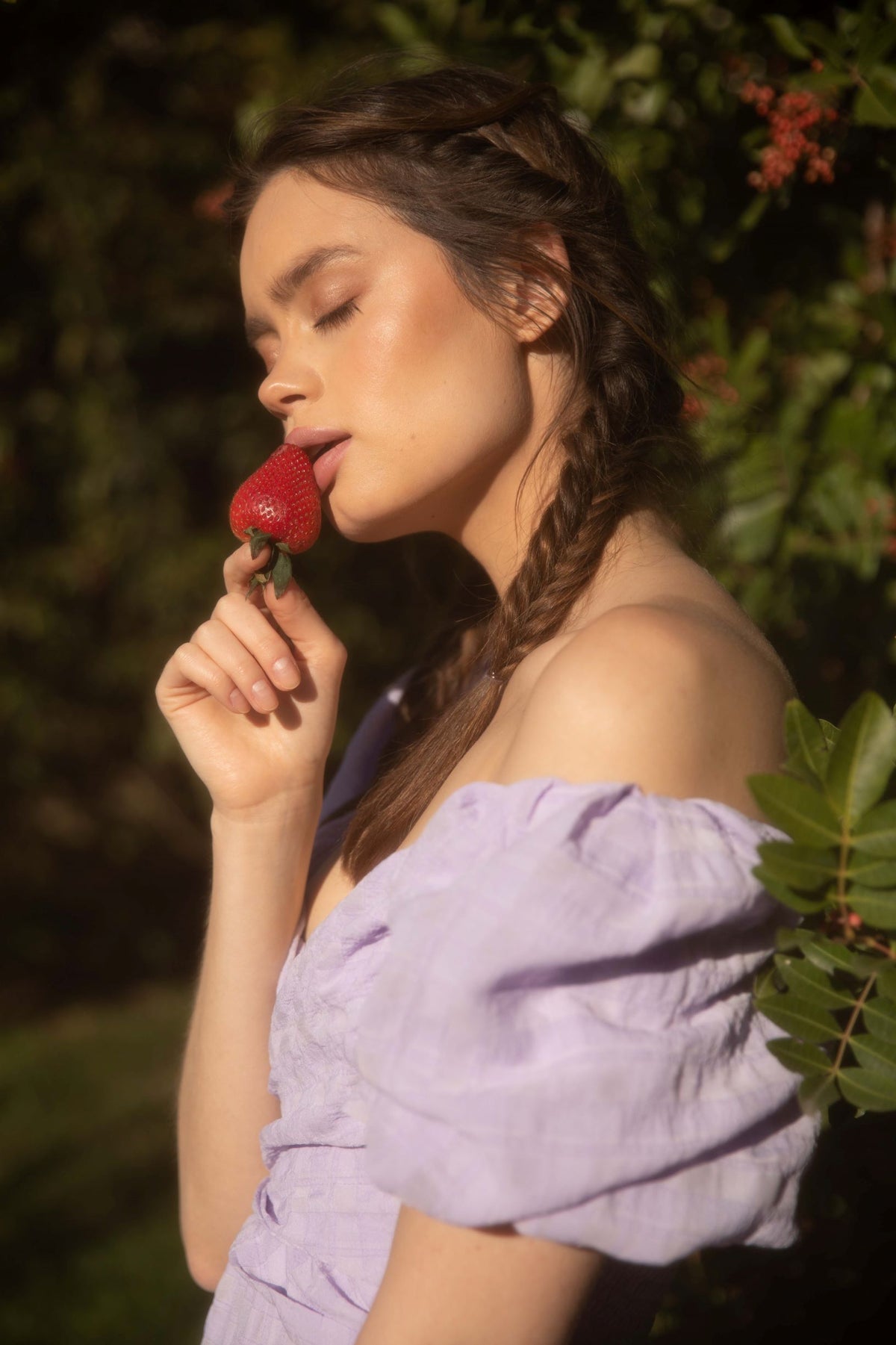 ASTR THE LABEL SONNET DRESS IN LAVENDER