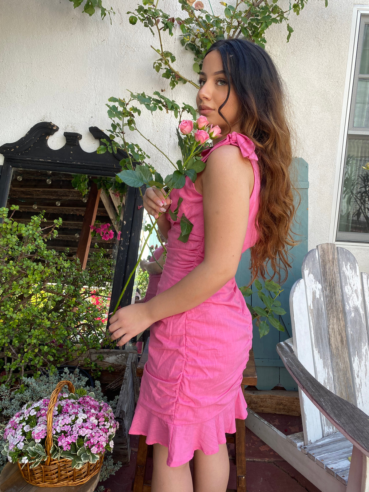 MAISON DE ROBES BARBIE DRESS IN PINK